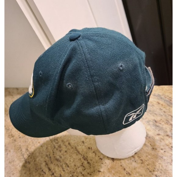 VTG Reebok On Field Green Bay Packers NFL Football Strapback Dad Hat Cap - Picture 6 of 12